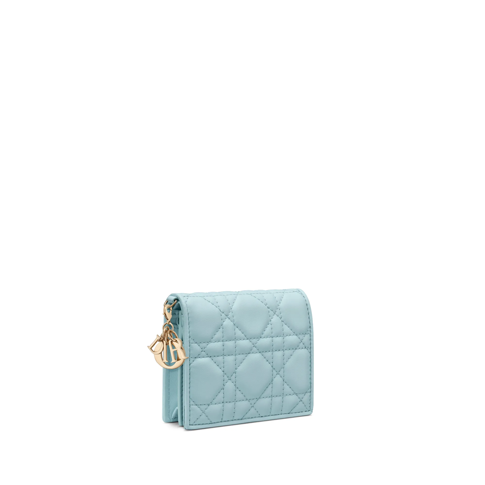 Replica Mini Lady Dior Gardenia Wallet S0178ONMJM23Z E03