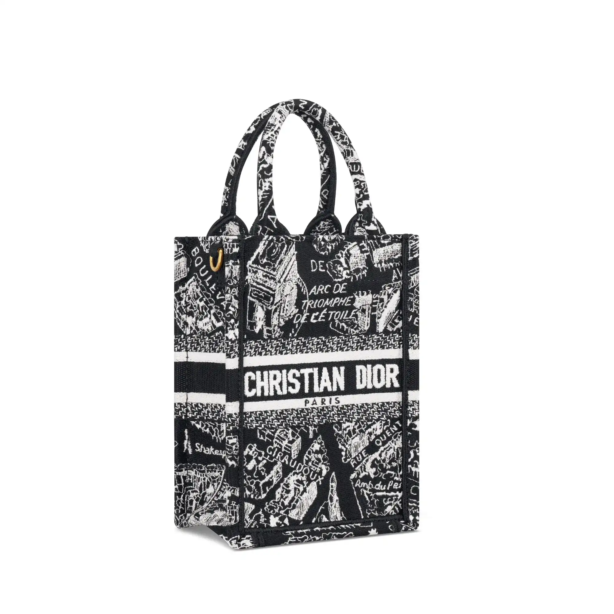 Replica Mini Vertical Dior Book Tote S5555COMPM993 E03