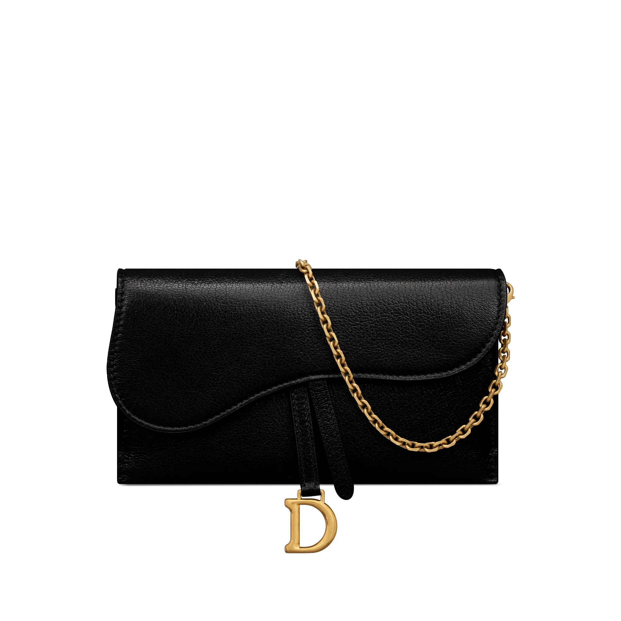 Replica Saddle Long Wallet with Chain S5614CCEHM900 E01 1