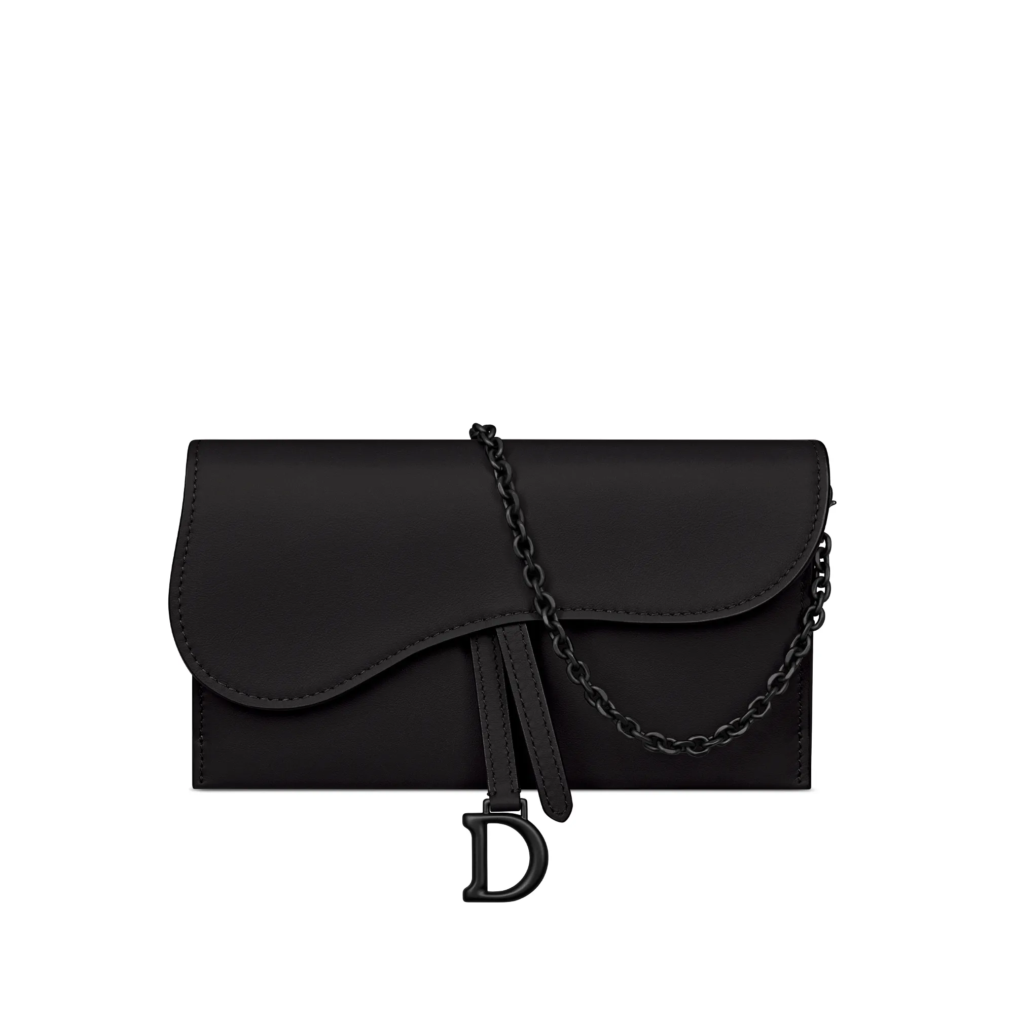 Replica Saddle Long Wallet with Chain S5614SLLOM989 E01 1