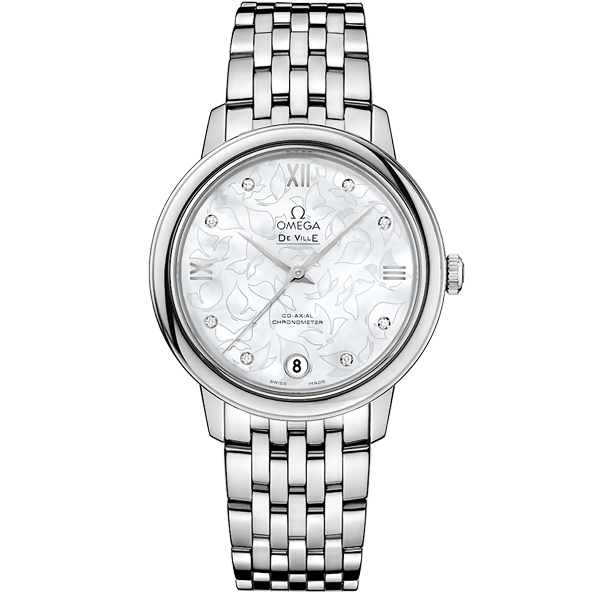 Replica omega de ville prestige co axial chronometer 32 7 mm 42410332055001 9404c0