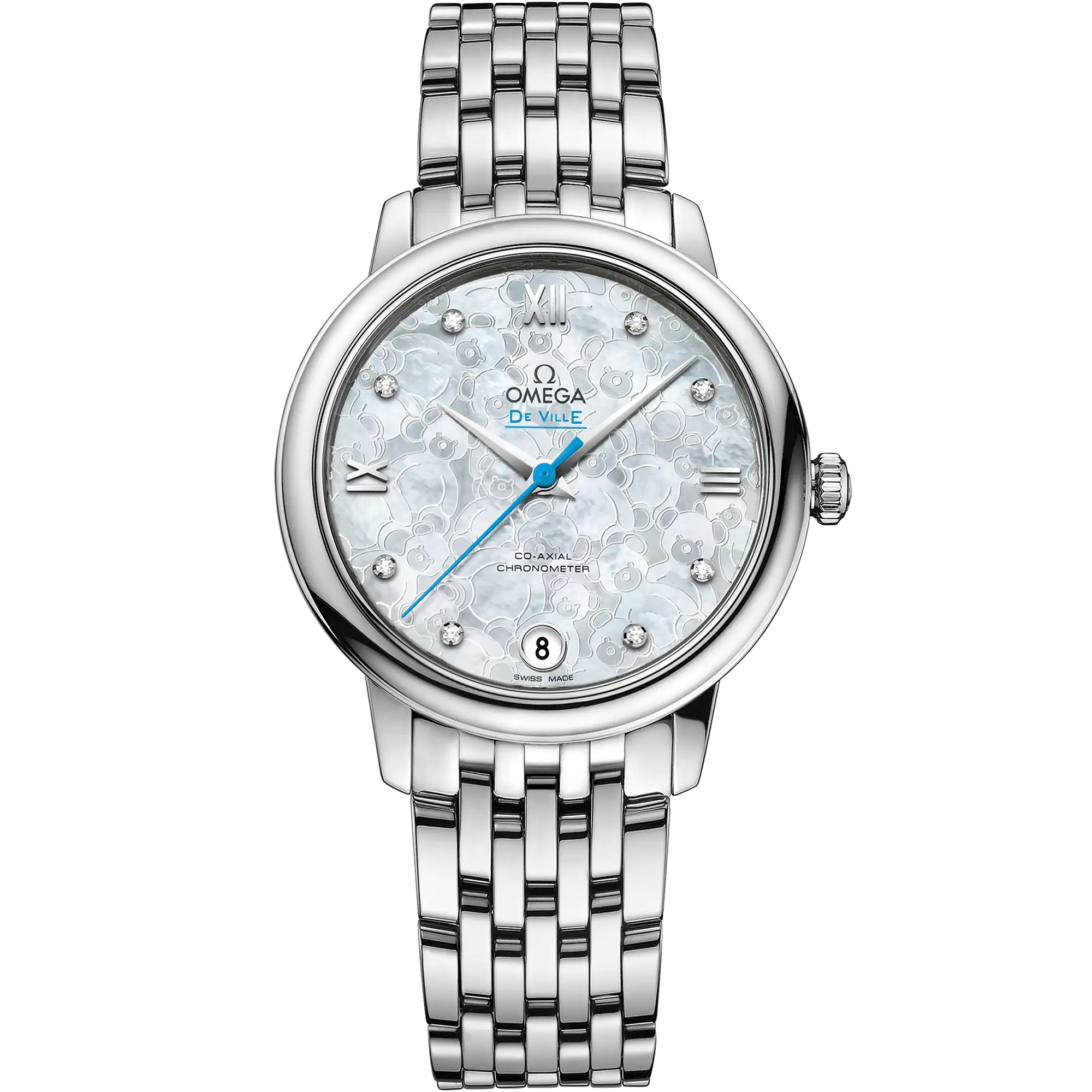 Replica omega de ville prestige co axial chronometer 32 7 mm 42410332055004 efe11f