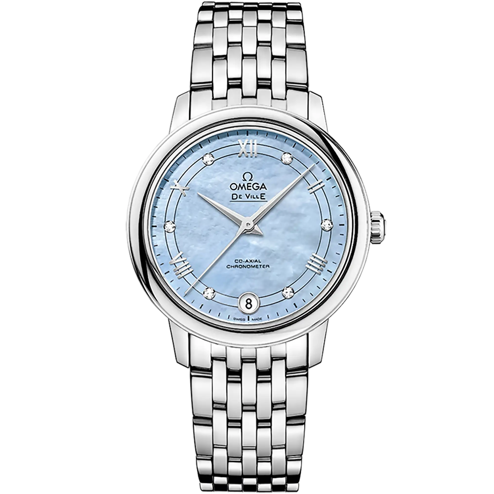 Replica omega de ville prestige co axial chronometer 32 7 mm 42410332057001 4aa541