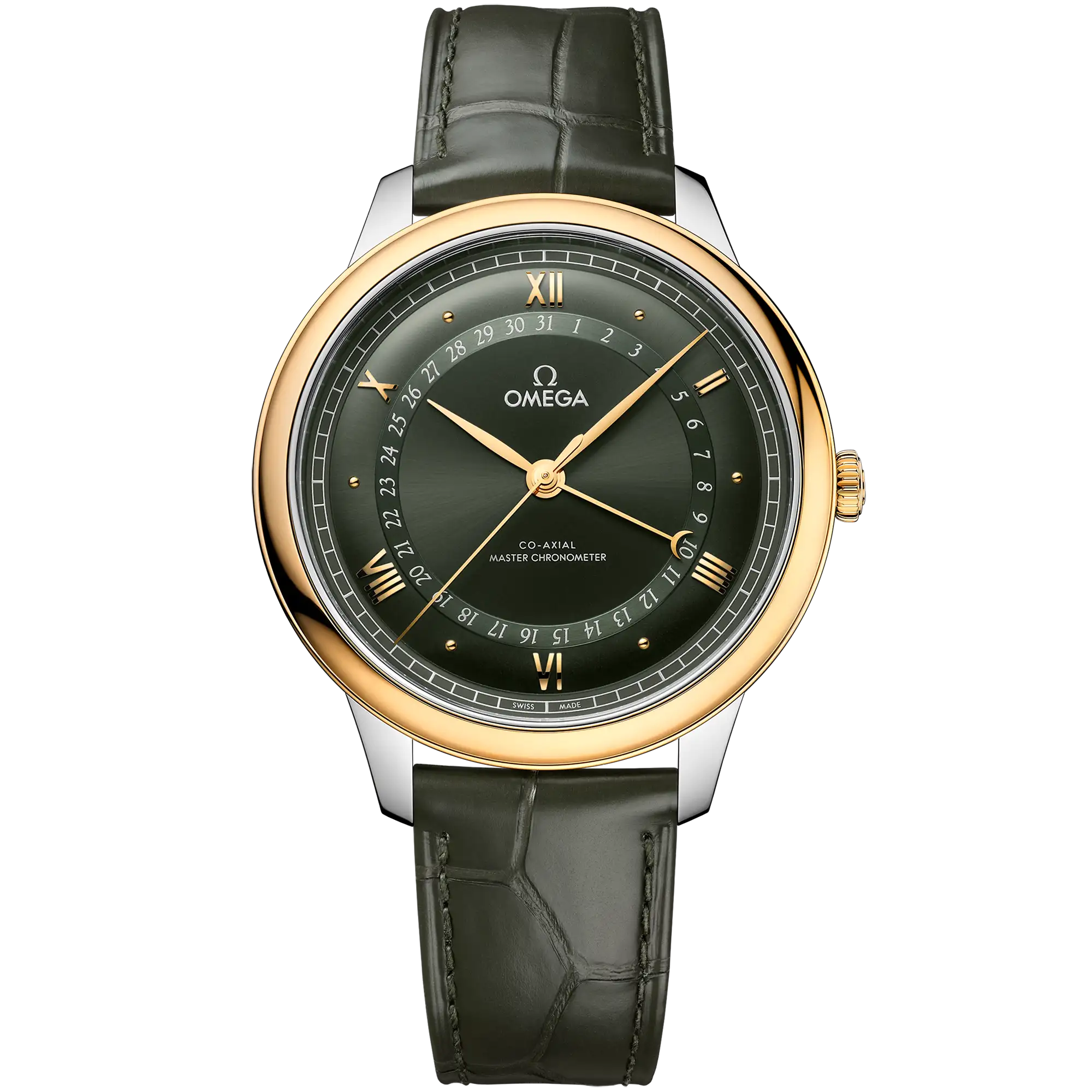 Replica omega de ville prestige co axial master chronometer date hand 42 mm 43423422210001 d5ab1b