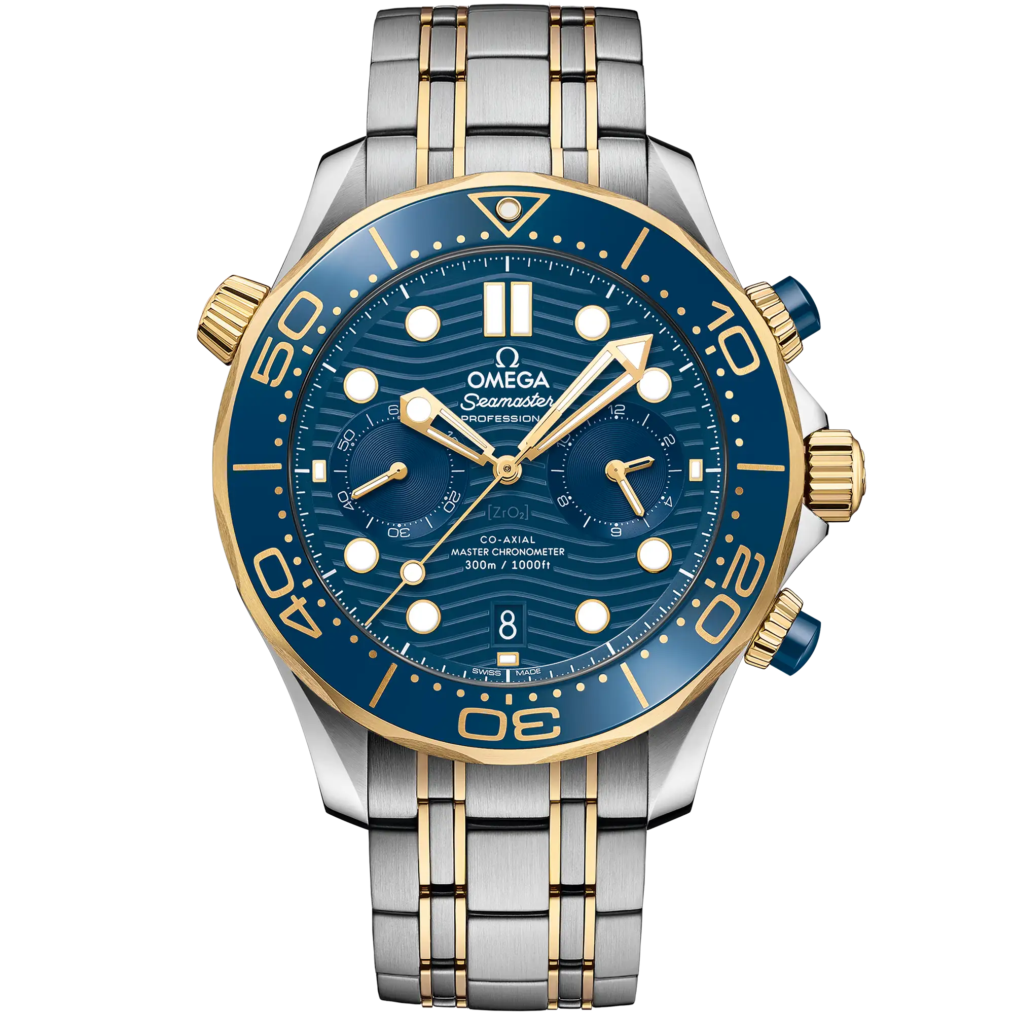 Replica omega seamaster diver 300m co axial master chronometer chronograph 44 mm 21020445103001 60d9d5