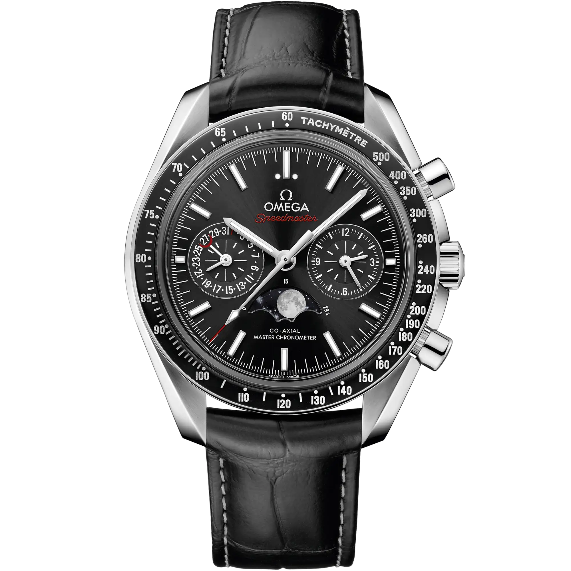 Replica omega speedmaster moonphase co axial master chronometer moonphase chronograph 44 25 mm 30433445201001 c96162