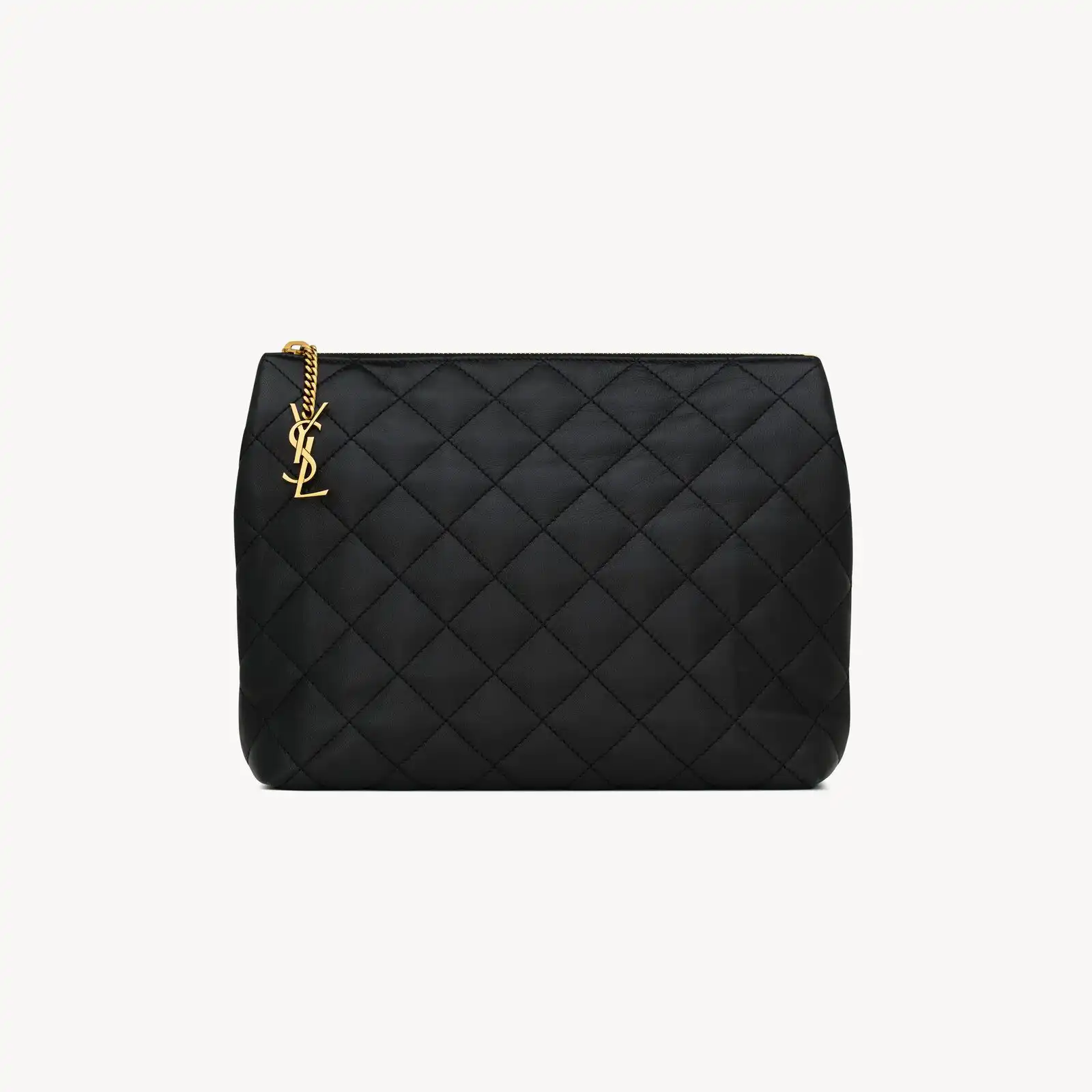 YSL Replica cassandre cosmetic pouch in lambskin 805011AAANG1000