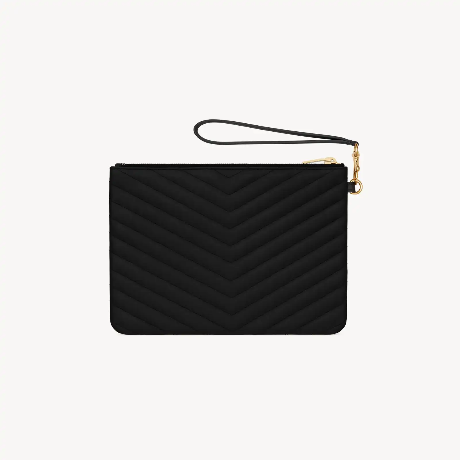 YSL Replica cassandre matelasse a5 pouch in leather 379039CWU011000 A