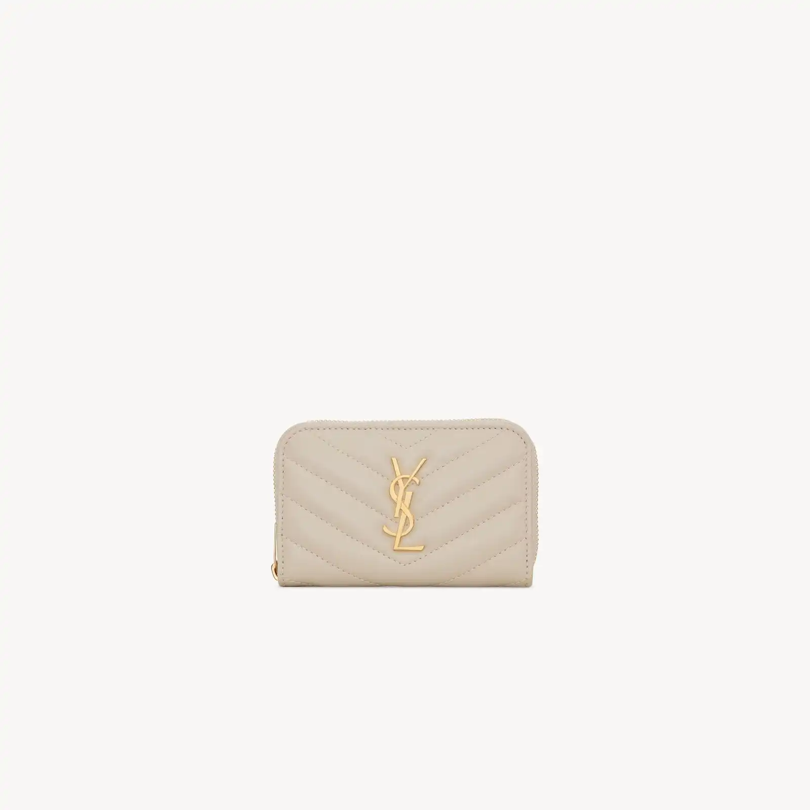 YSL Replica cassandre matelasse coin card wallet in lambskin 753788AAA449207