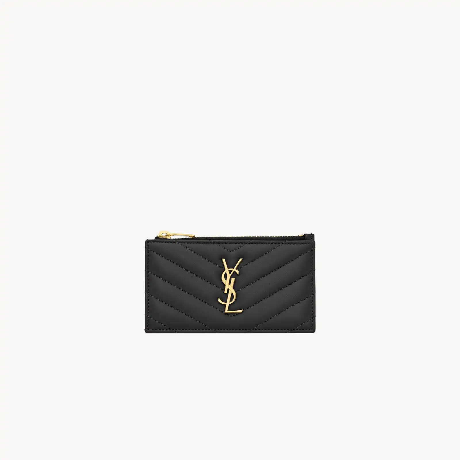 YSL Replica cassandre matelasse fragments card case in lambskin 607915AAA441000