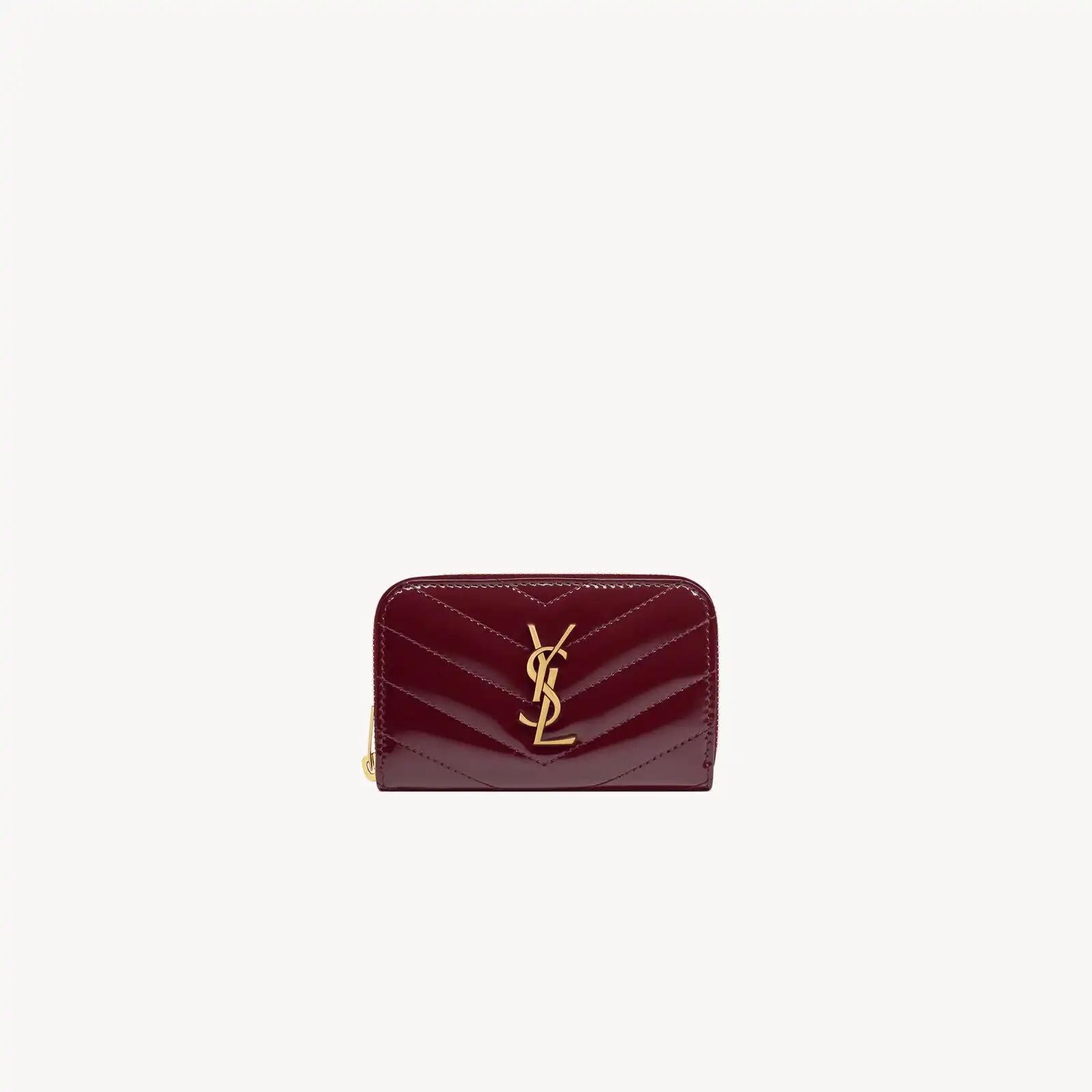 YSL Replica cassandre matelasse wallet in patent leather 8044790UF076413