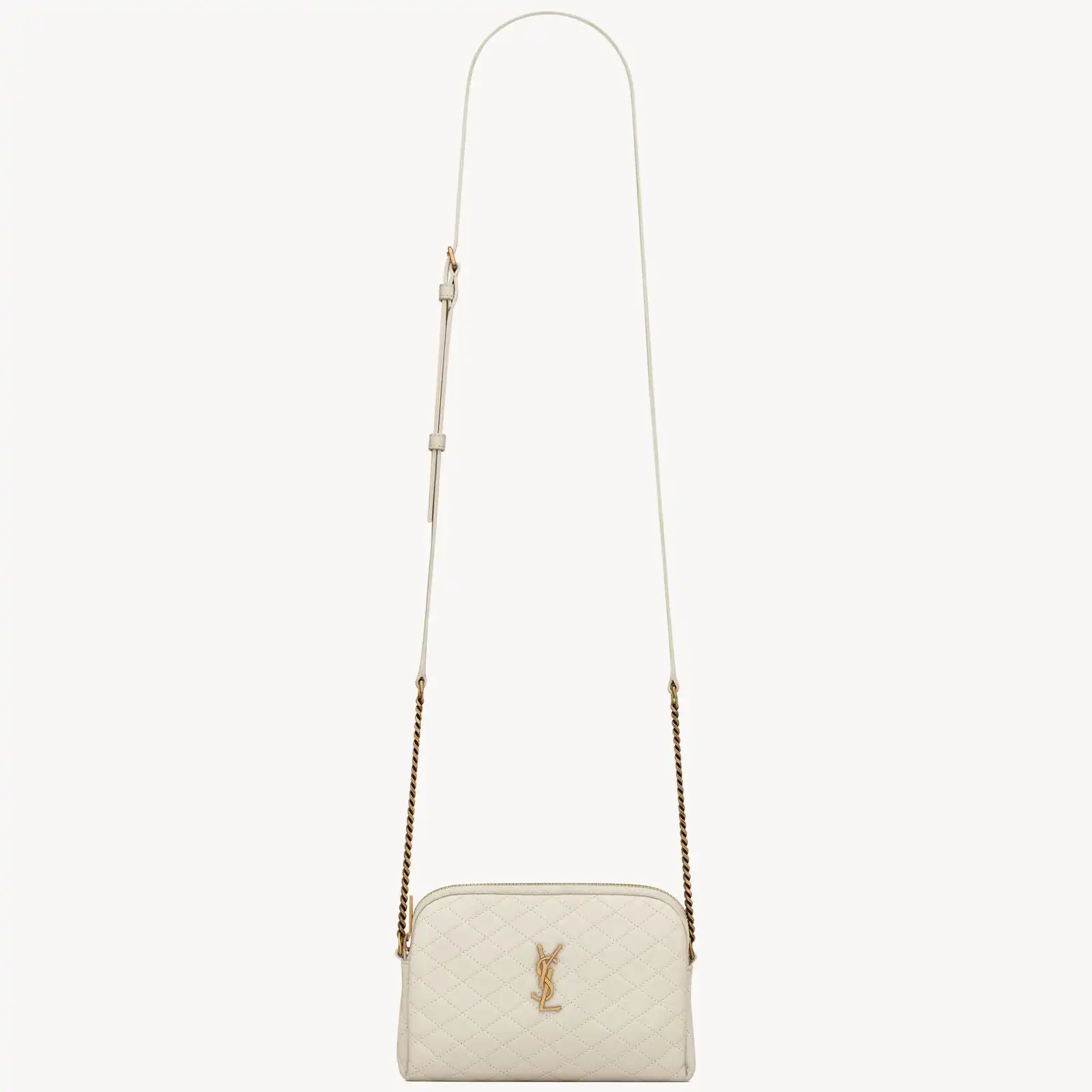YSL Replica gaby zippered pouch in lambskin 7336671EL079207