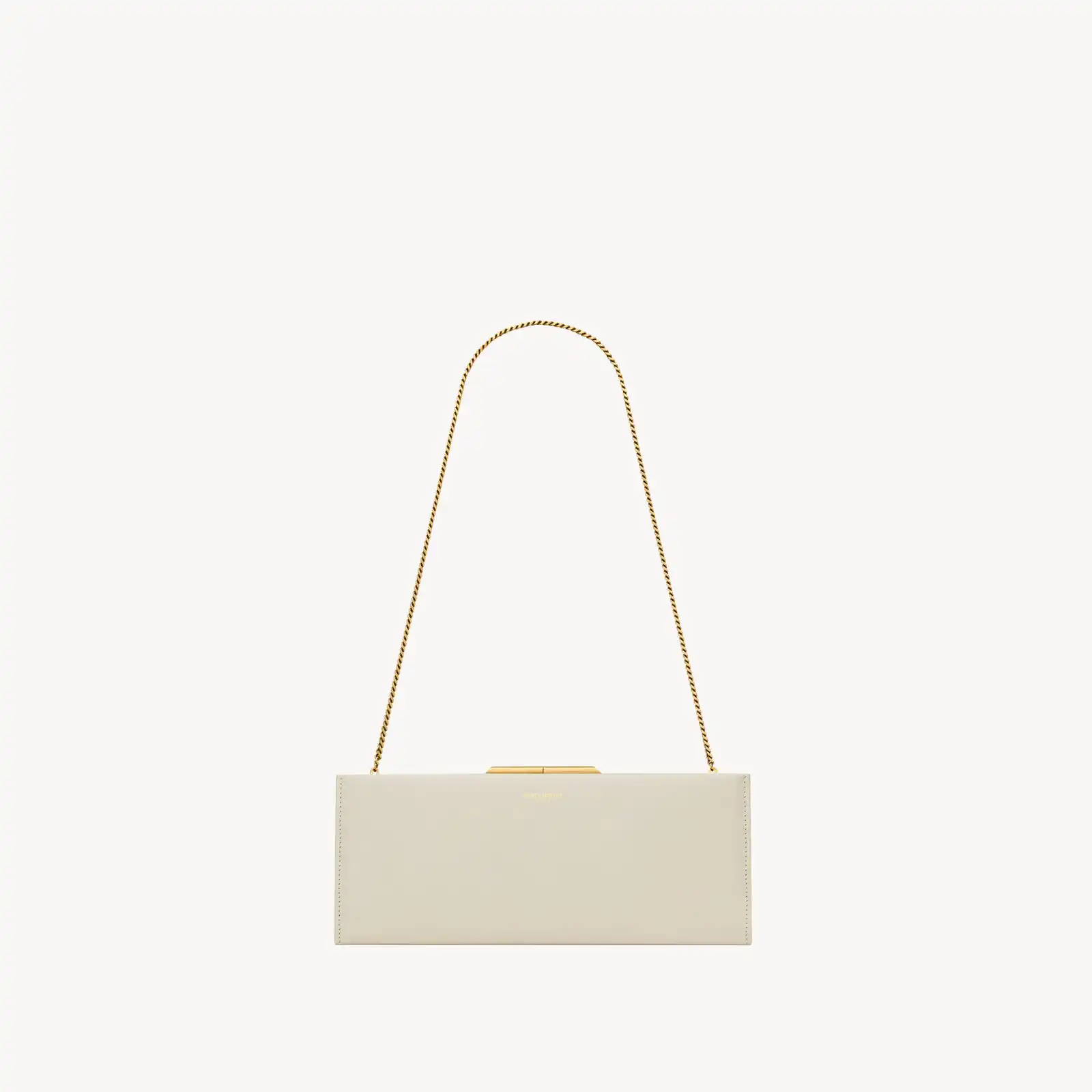 YSL Replica midnight small clutch in smooth leather 697655AAAML9207 A