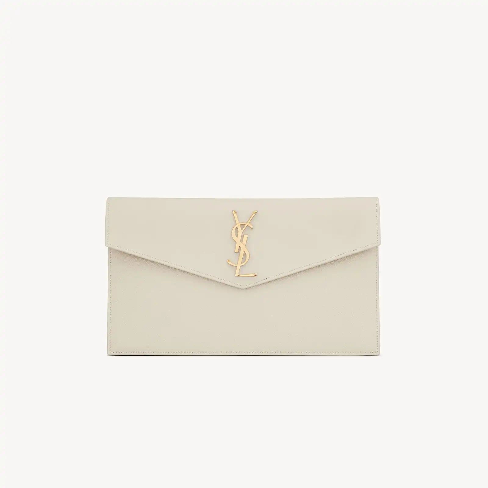 YSL Replica uptown pouch in grain de poudre leather 5657391GF0J9207