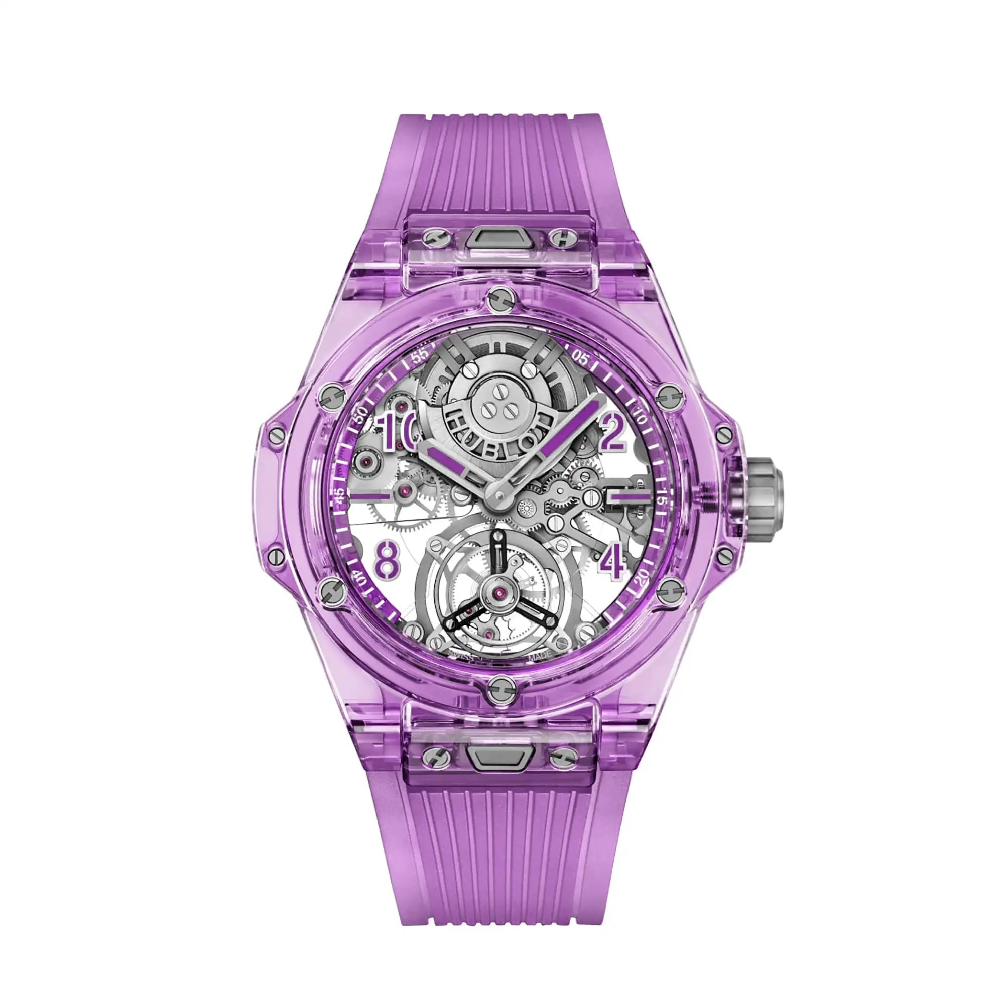 hublot replicas Big Bang Tourbillon Automatic Purple Sapphire 429 JM 0120 RT