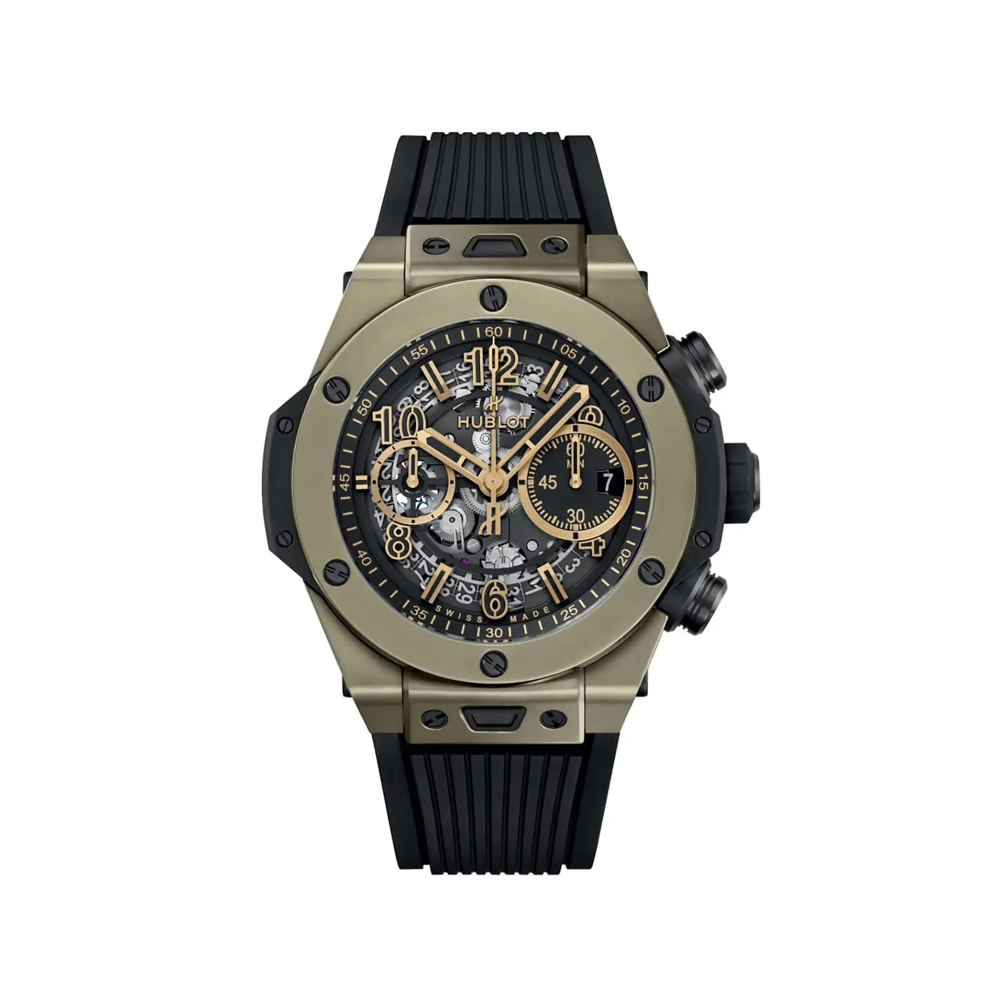 hublot replicas Big Bang Unico Full Magic Gold 421 MX 1130 RX