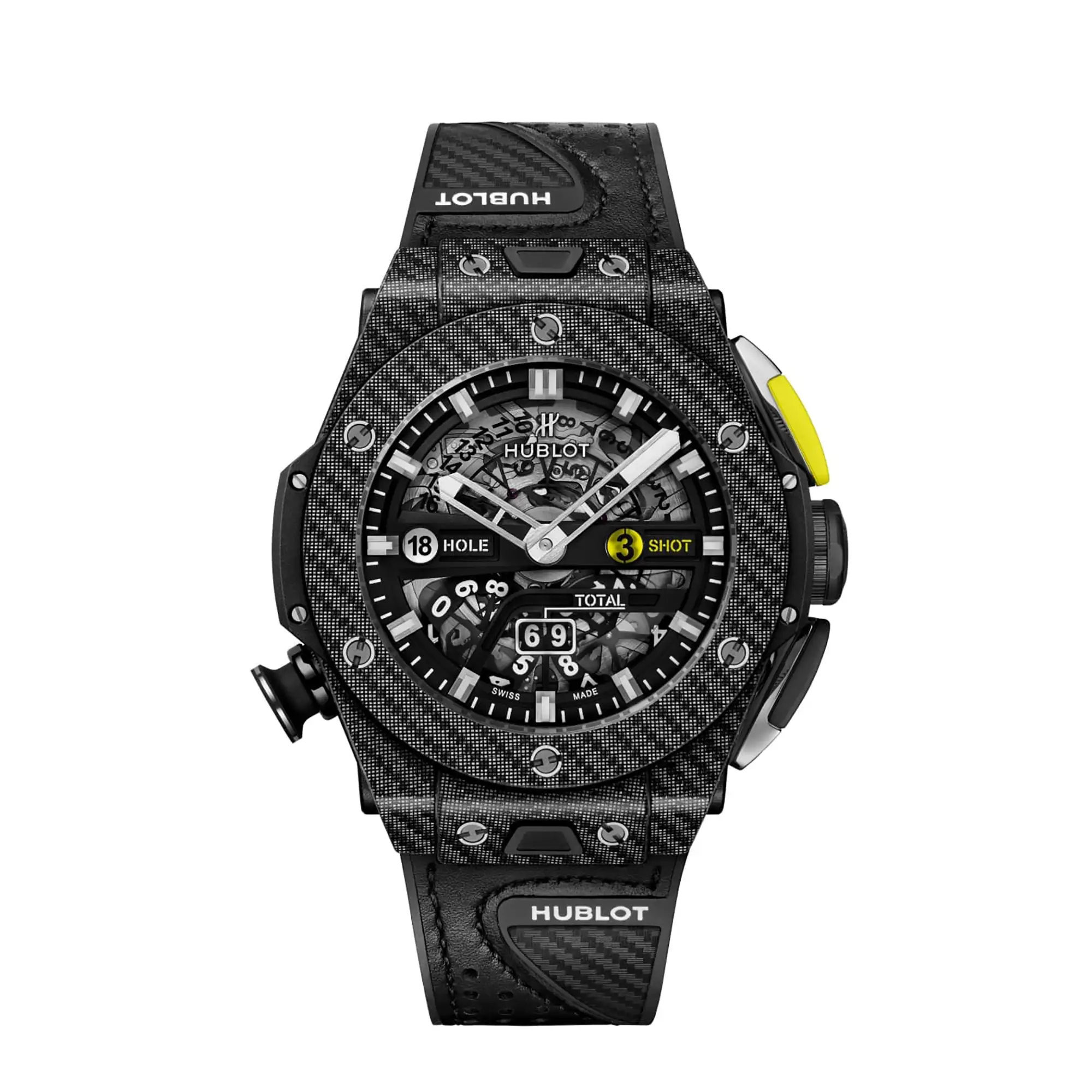 hublot replicas Big Bang Unico Golf Black Carbon 416 YT 1120 VR
