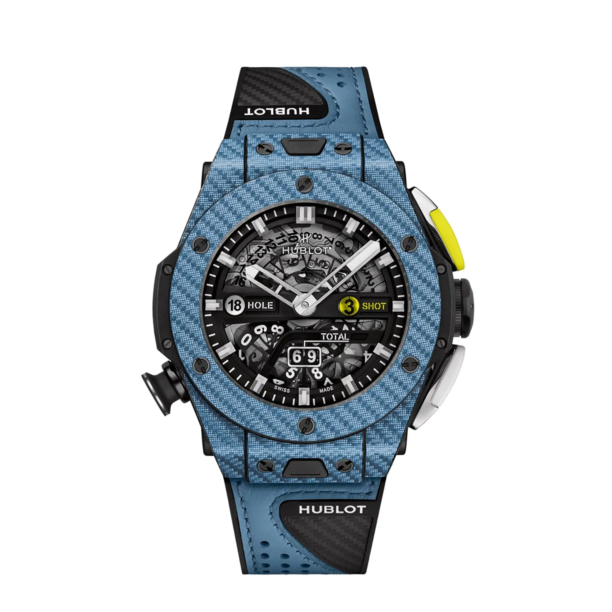hublot replicas Big Bang Unico Golf Sky Blue 416 YE 1120 VR