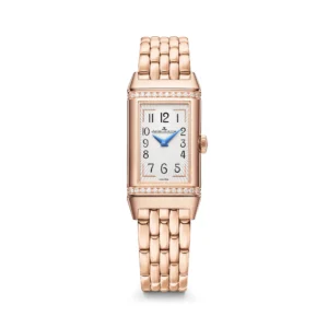 jaeger lecoultre replica watch reverso one duetto pink gold diamonds q334216j 2000A