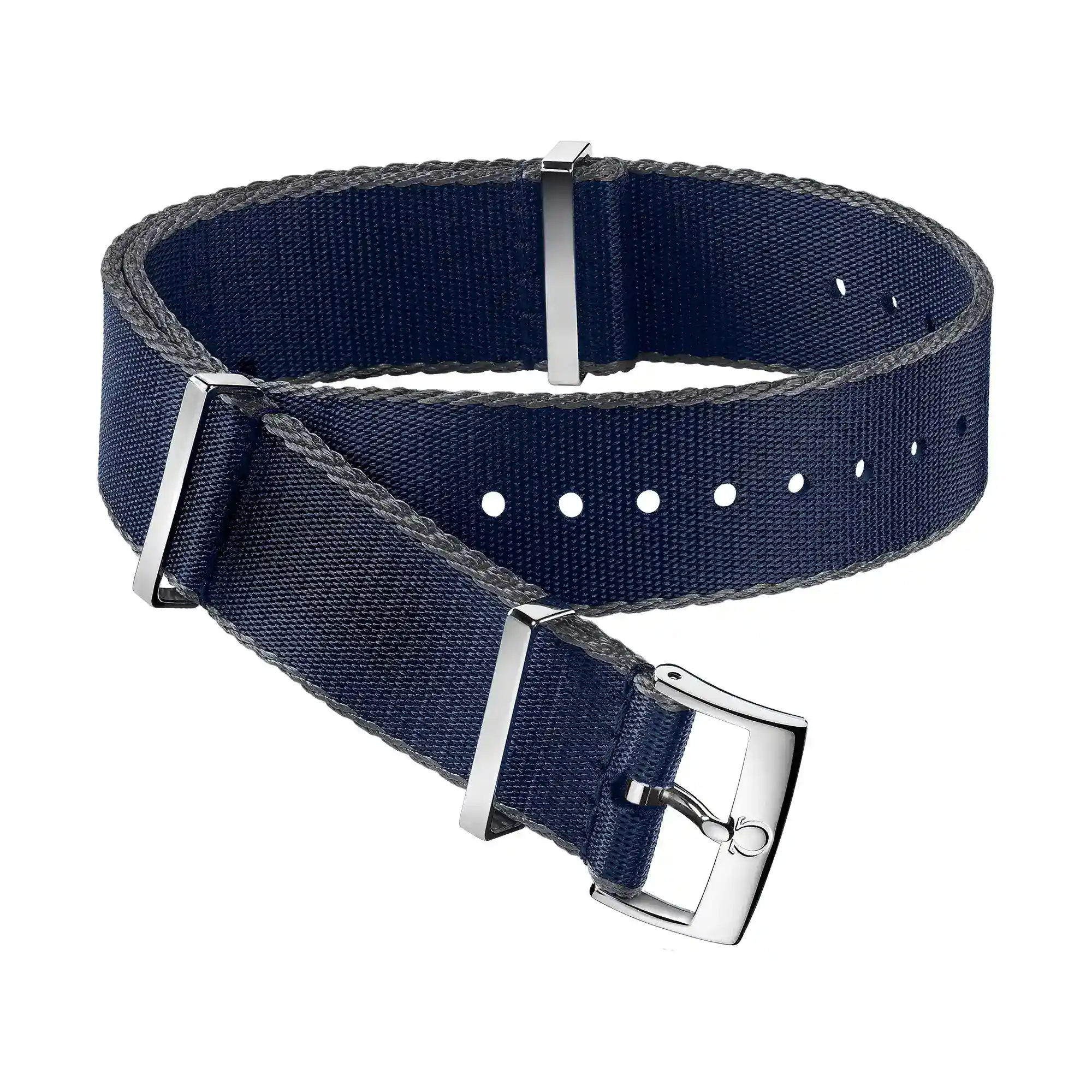 omega nato polyamide blue strap grey bordered 031CWZ007885w fec42b
