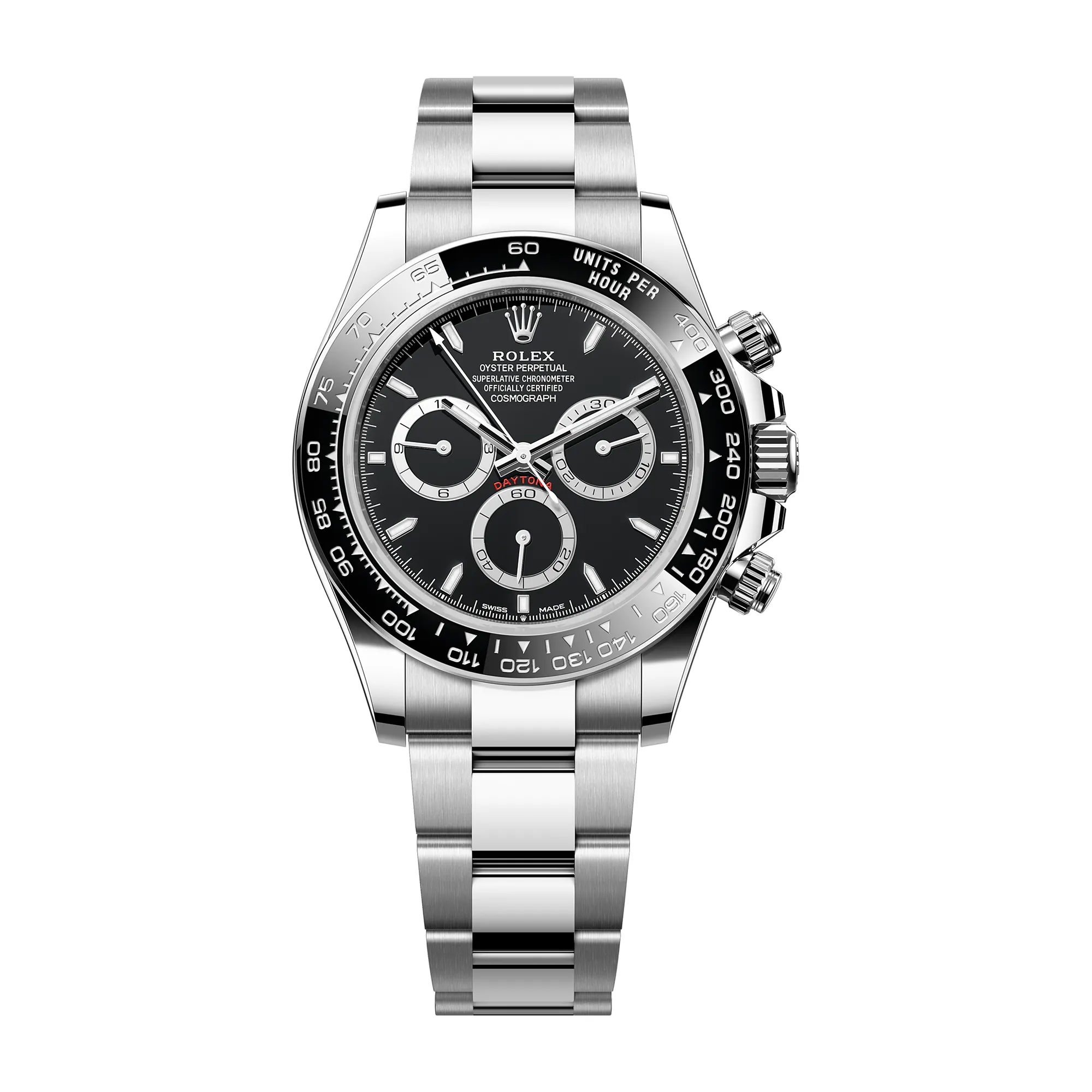 Fake Rolex Replica Watch Oyster Perpetual Cosmograph Daytona 40mm 126500LN 4131 Black Dial QF