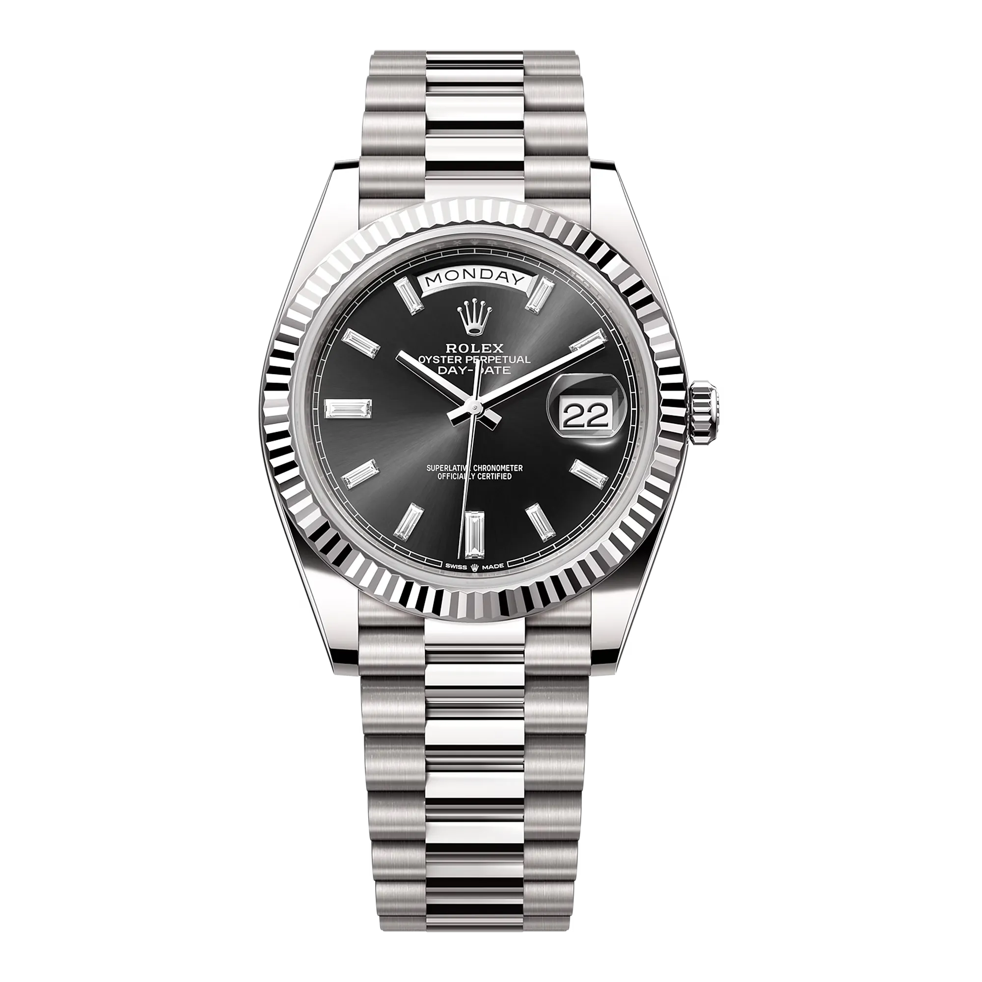 Rolex White Gold President Day Date 40 228239 BD
