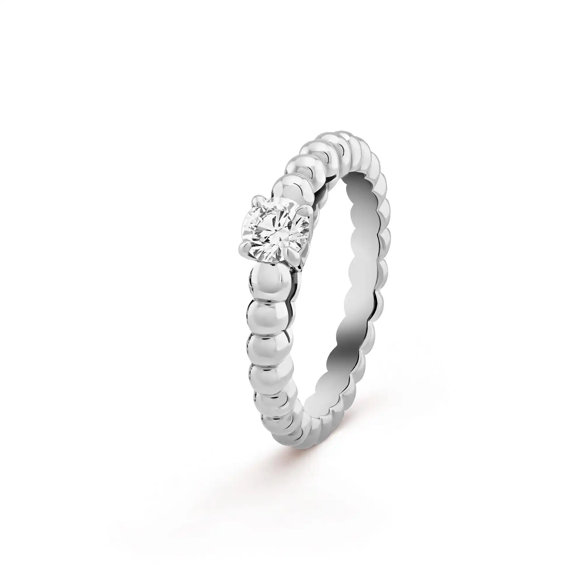 van cleef Perlee solitaire fake diamond rings 030 ct VCARO1VD00