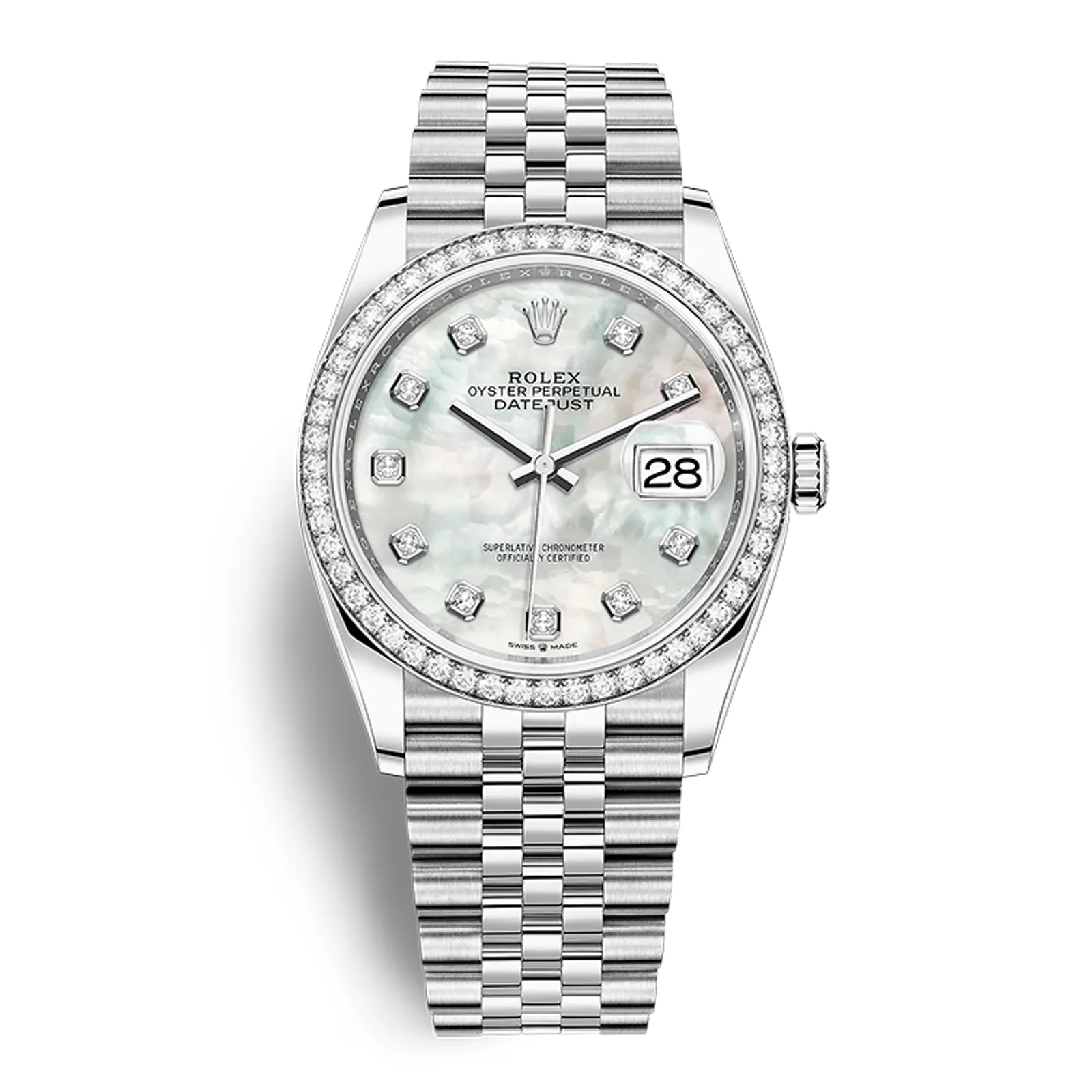Fake Rolex Replica Watch Datejust 126284 0011 White NG 1600A Fake Rolex Replica Watch Datejust 126284 0011 White NG 1600A