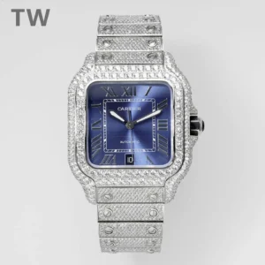 bust down cartier iced out watch wsxc1735231213753 1