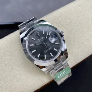 super clone rolex replica datejust 41 stainless steel m126300 0007 arf wsxc1736173620842 1