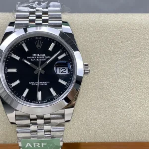 super clone rolex replica datejust 41 stainless steel m126300 0012 arf wsxc1736173299321 0