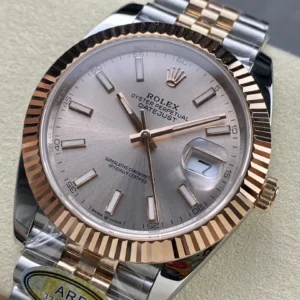 super clone rolex replica datejust 41 stainless steel m126331 0010 arf wsxc1736173097583 2