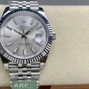 super clone rolex replica datejust 41 stainless steel m126334 0004 arf wsxc1736173684853 0