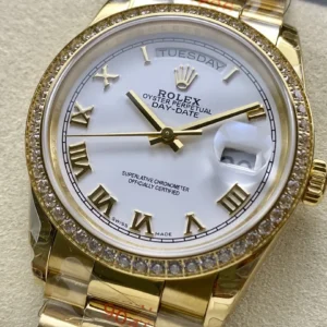 super clone rolex replica watch day date 36mm m128348rbr 0042 8plus wsxc1736161795984 3