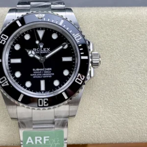 super clone rolex replica watch submariner black dial 124060 arf wsxc1738024800709 0