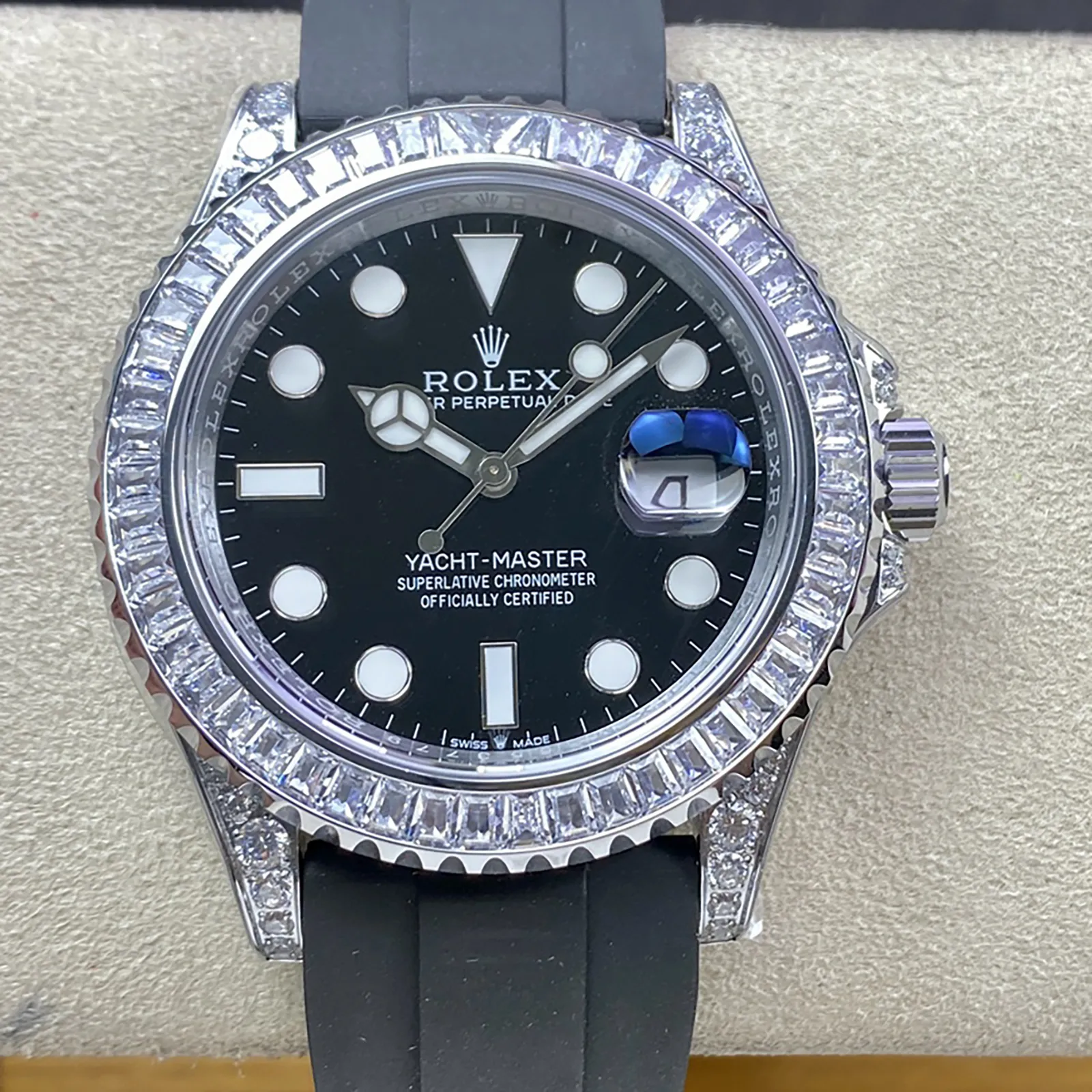 super clone rolex replica watch yacht master m226679tbr 0003 clean factory wsxc1736178734682 0